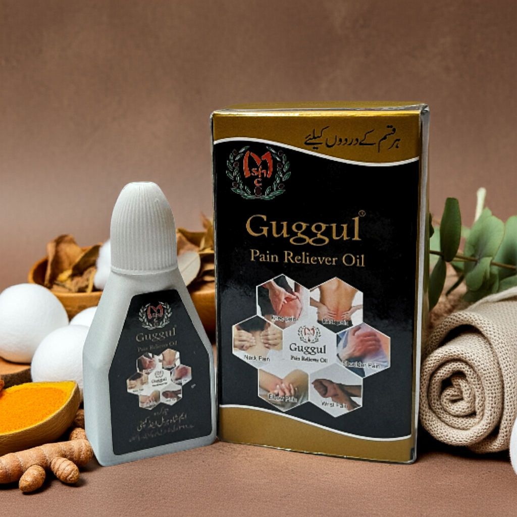 Guggul Pain Reliever Herbal Hair Oil 100% Natural | Meemstore
